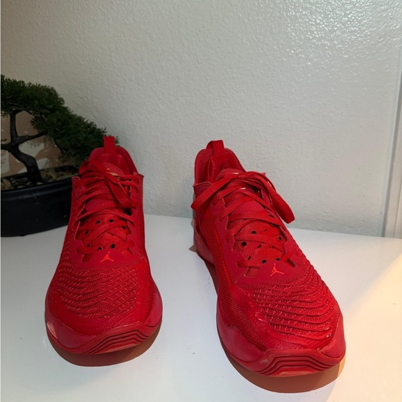 Jordan Red Athletic Men's Shoes - Picture 4 of 6